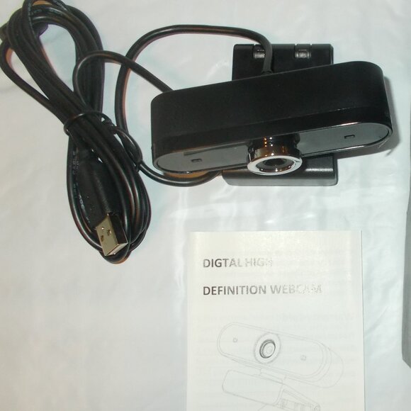 High Definition Digital Webcam NOT USED USB2.0 Interface Avi Video Format - Picture 3 of 11